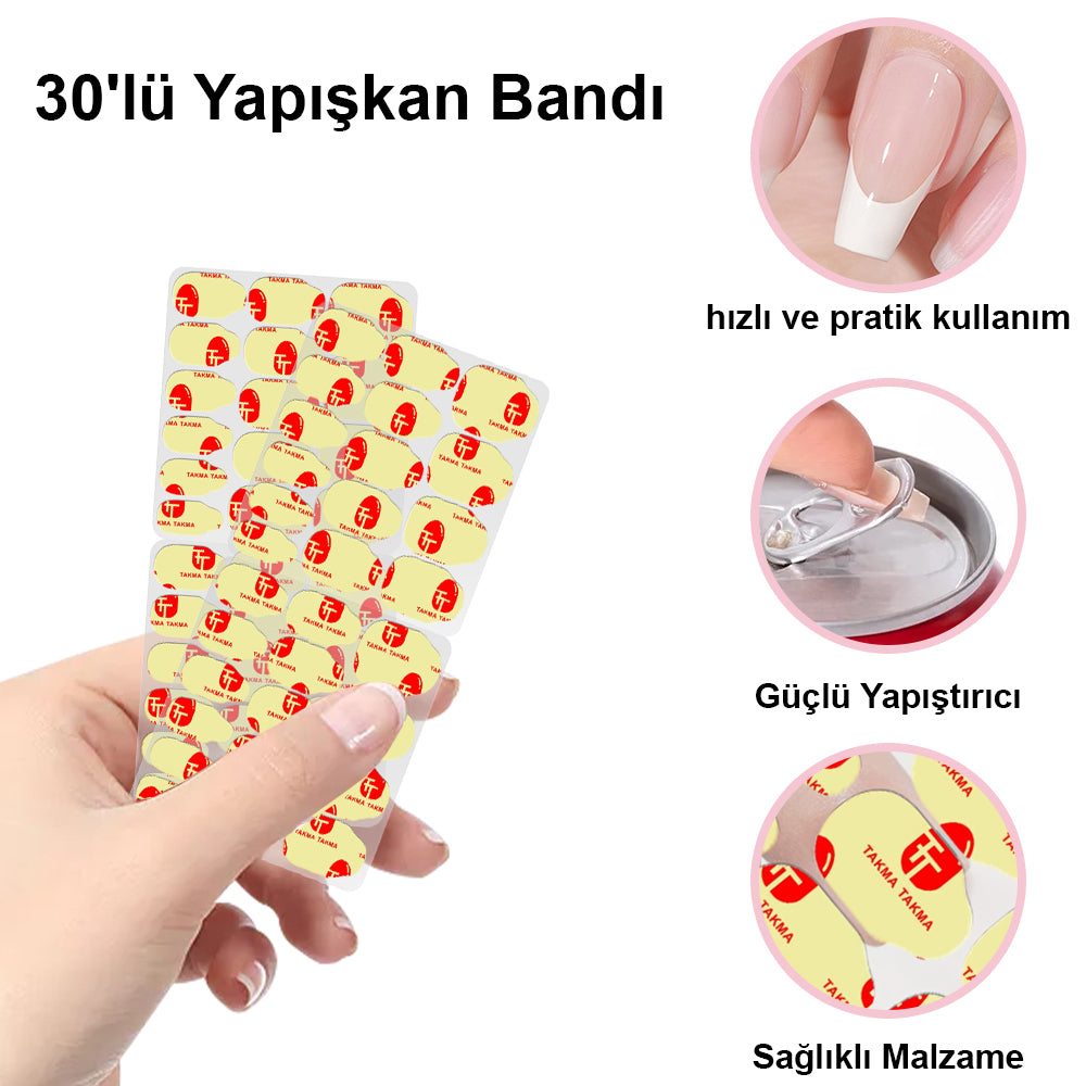 300 Adet Çift Taraflı Tak Çıkar Yapıştırma Bandı