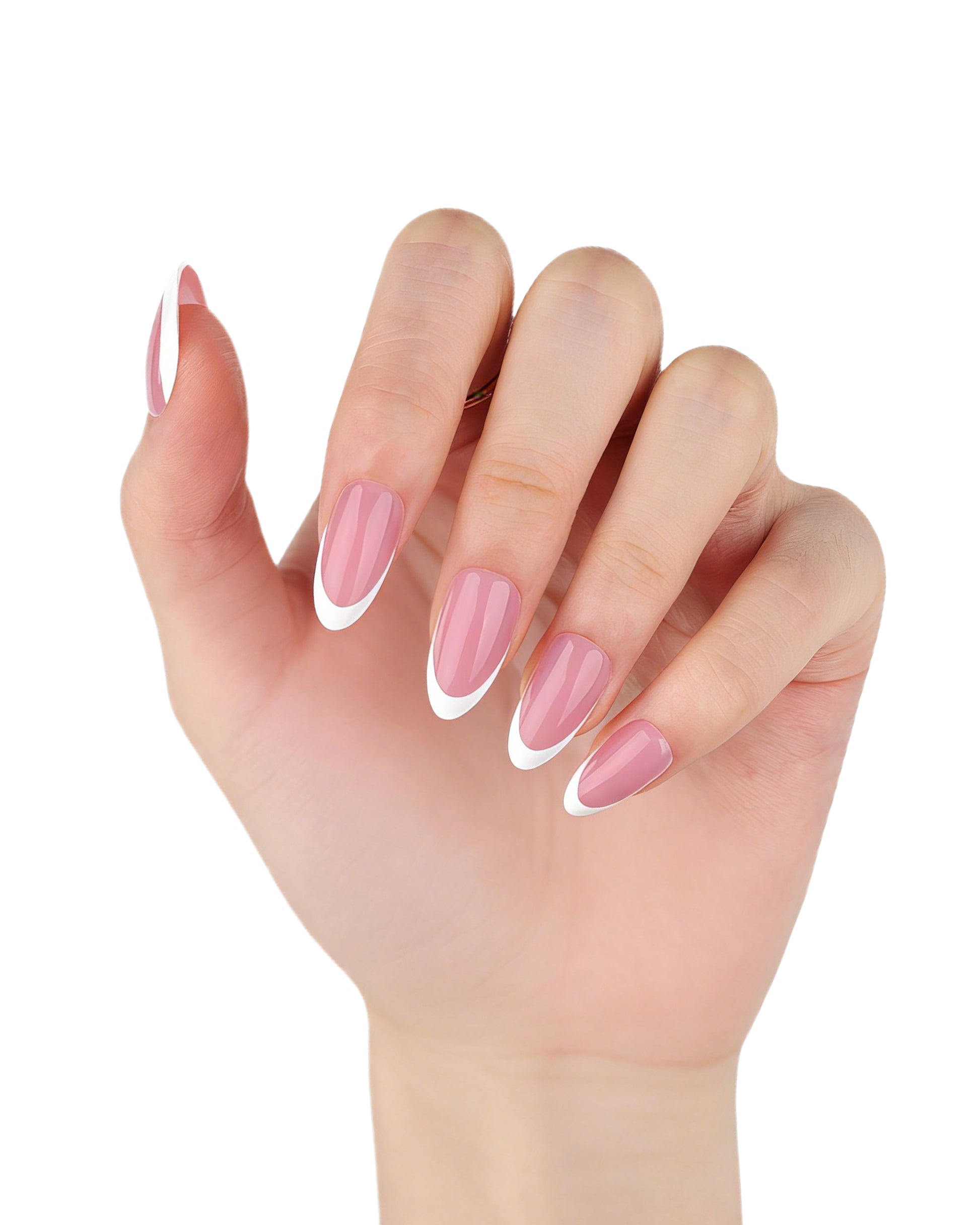 MKBD1720 Kısa Badem Standart Beden 30'lu Tekrar Kullanılabilir Protez Takma Tırnak