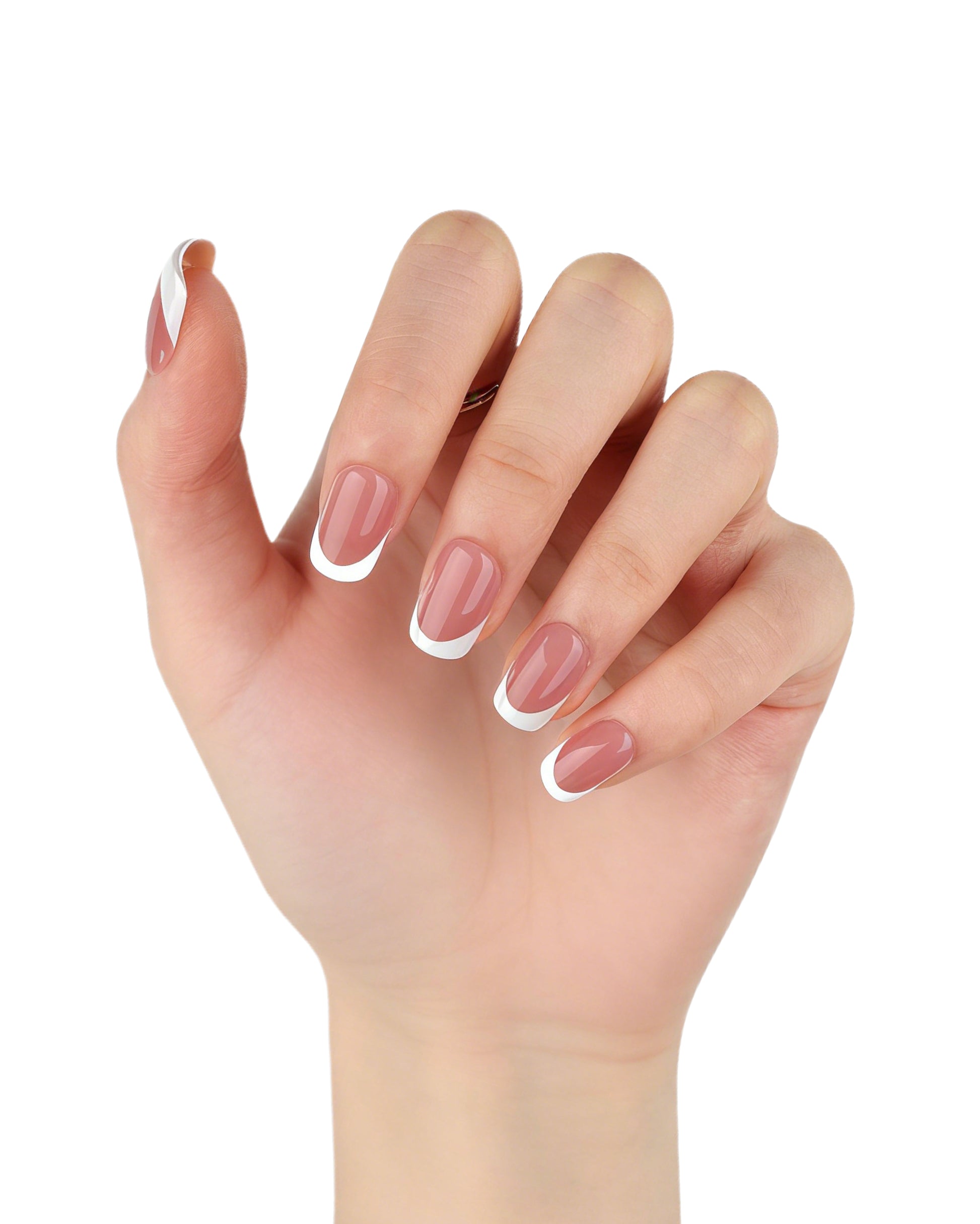 MKBD1721 Kısa Badem Standart Beden 30'lu Tekrar Kullanılabilir Protez Takma Tırnak