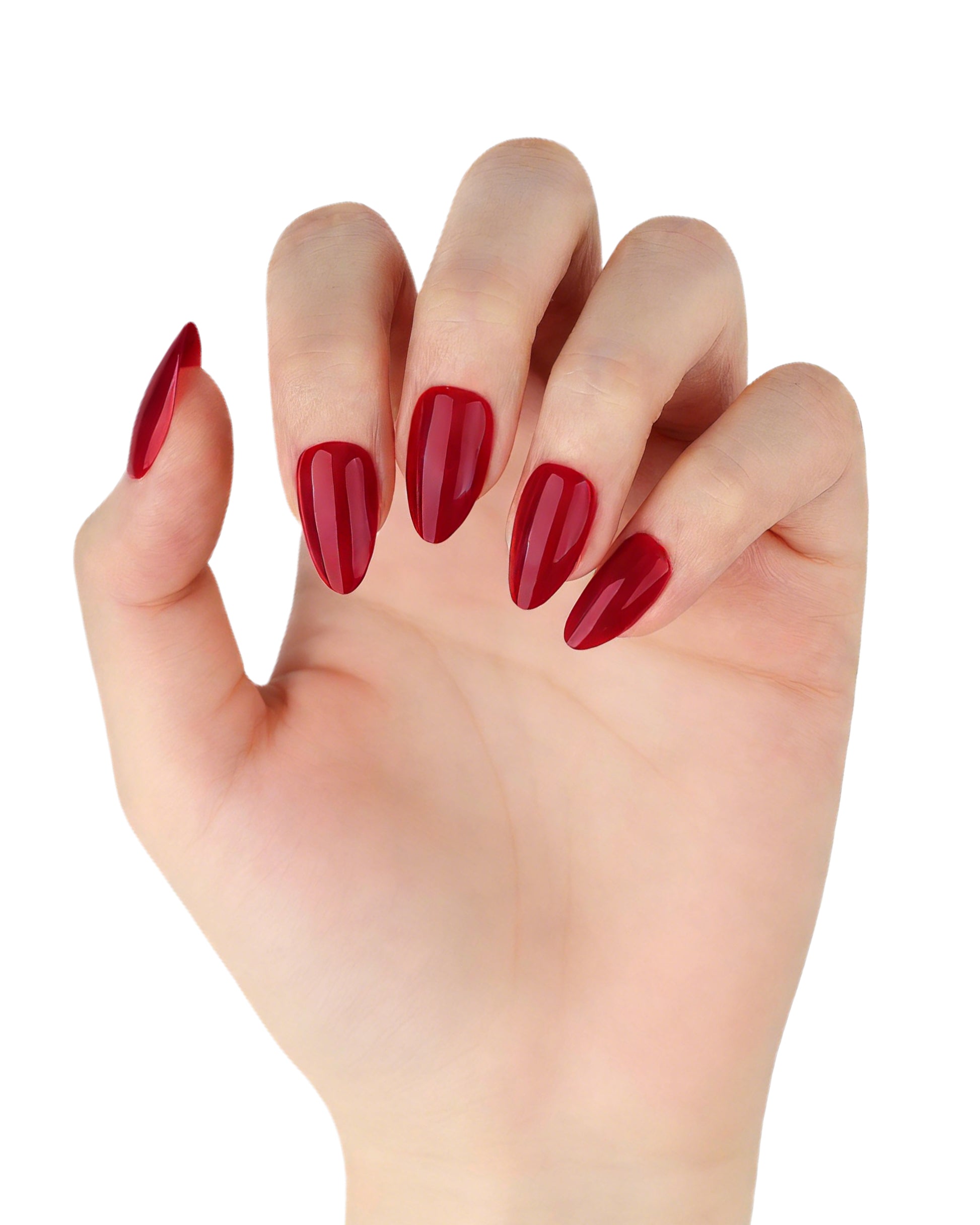 MKBD1730 Kısa Badem Standart Beden 30'lu Tekrar Kullanılabilir Protez Takma Tırnak