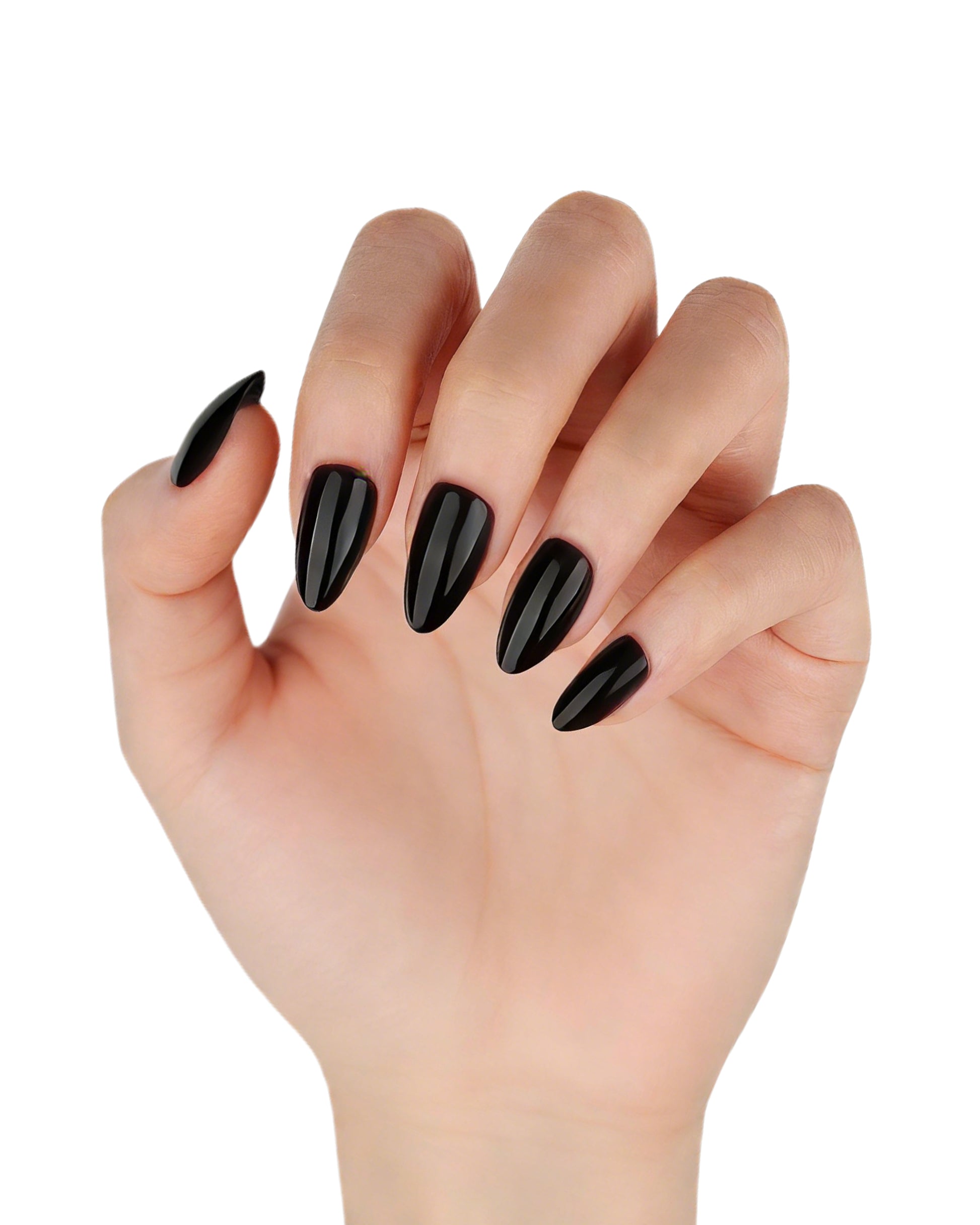 MKBD1733 Kısa Badem Standart Beden 30'lu Tekrar Kullanılabilir Protez Takma Tırnak