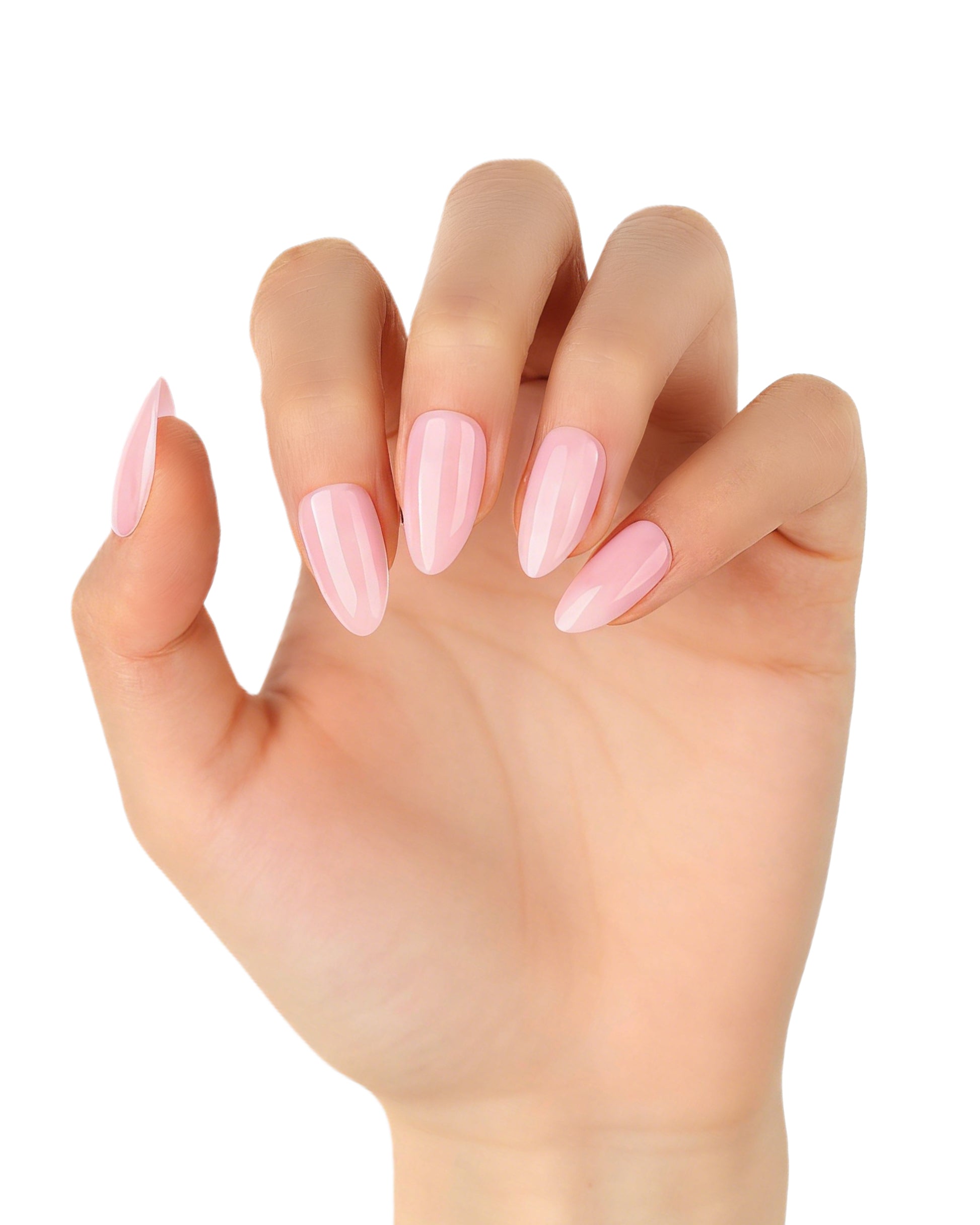MKBD1735 Kısa Badem Standart Beden 30'lu Tekrar Kullanılabilir Protez Takma Tırnak
