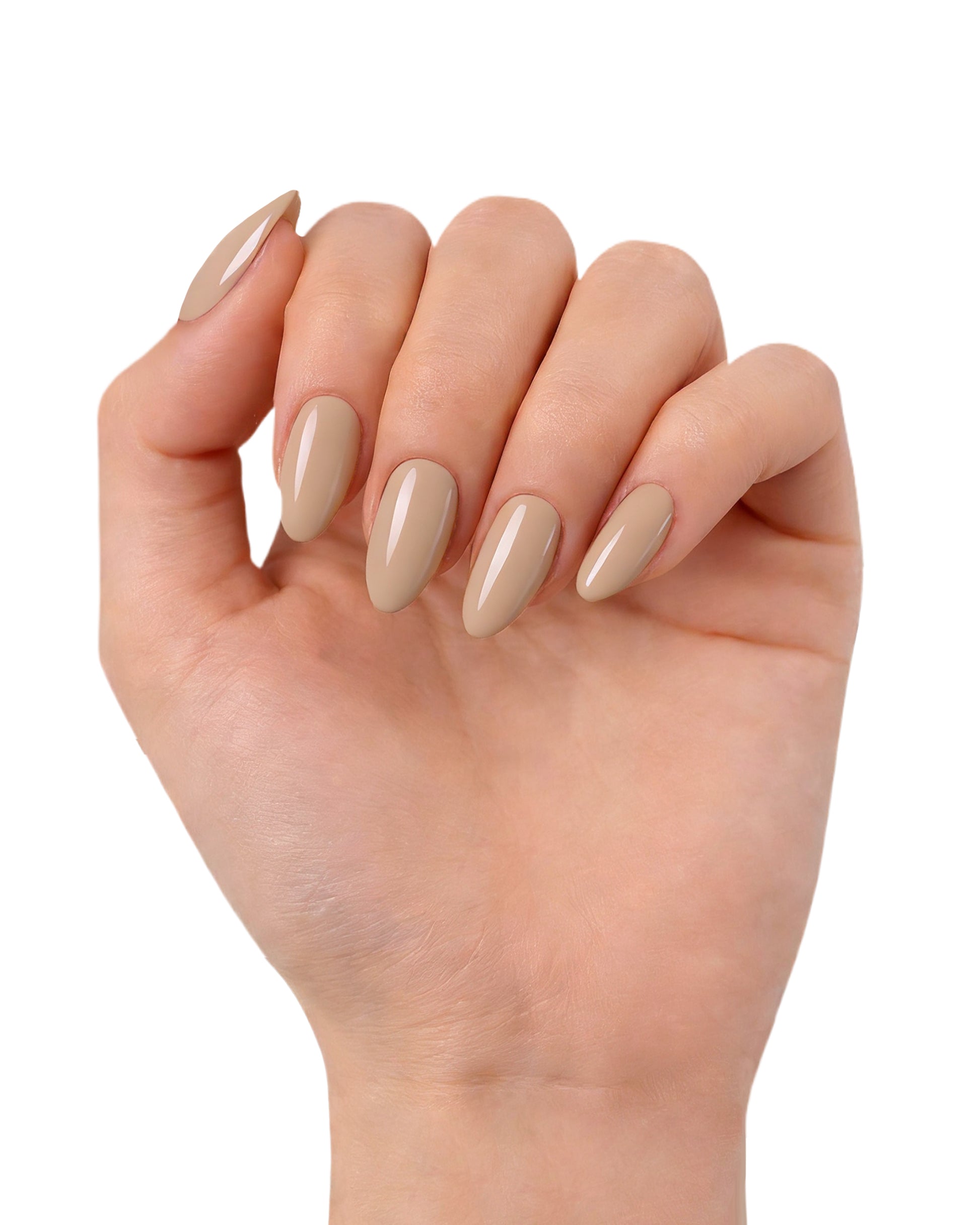 MKBD1736 Kısa Badem Standart Beden 30'lu Tekrar Kullanılabilir Protez Takma Tırnak