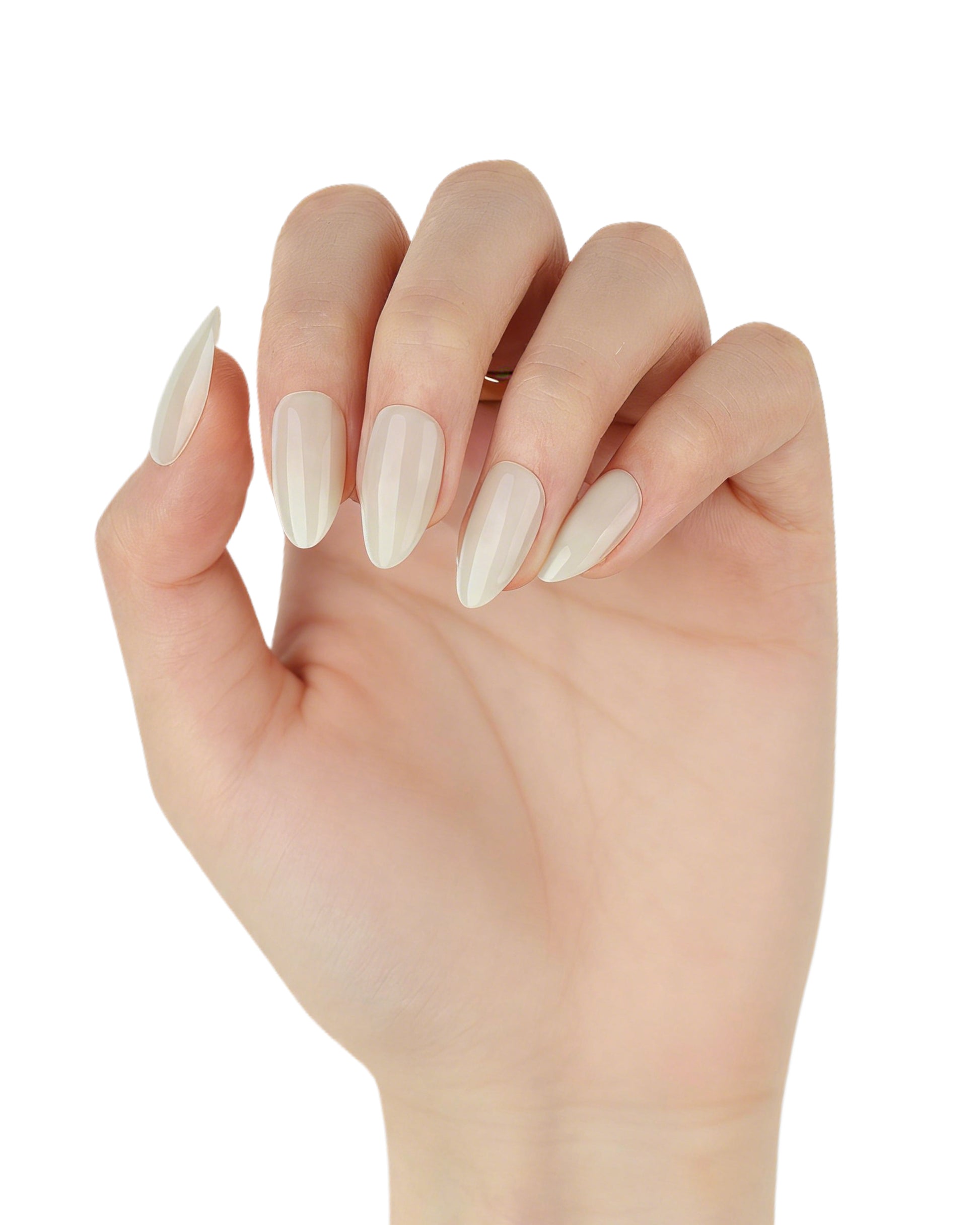 MKBD1737 Kısa Badem 30'lu Standart Beden Tekrar Kullanılabilir Protez Takma Tırnak