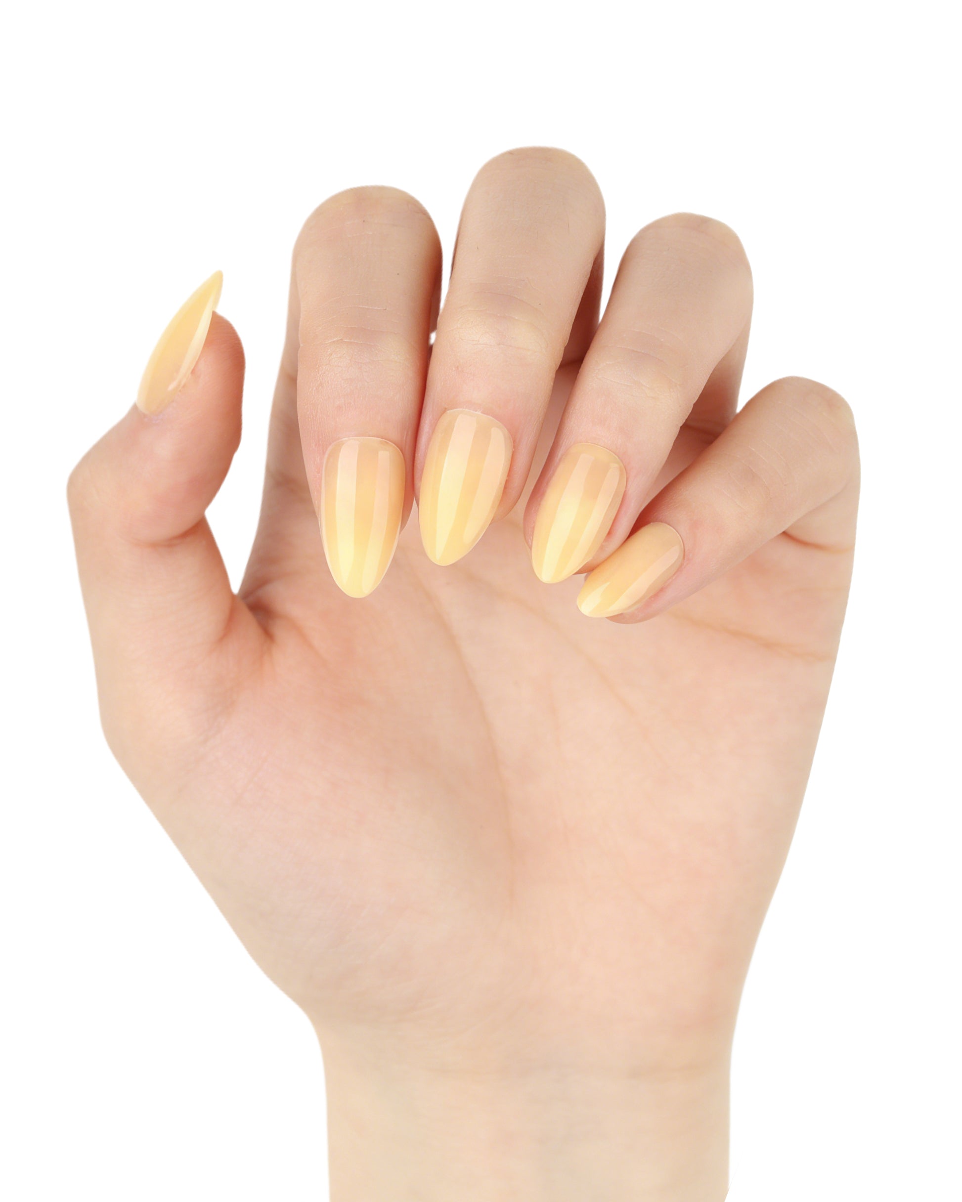 MKBD1738 Kısa Badem Standart Beden 30'lu Tekrar Kullanılabilir Protez Takma Tırnak