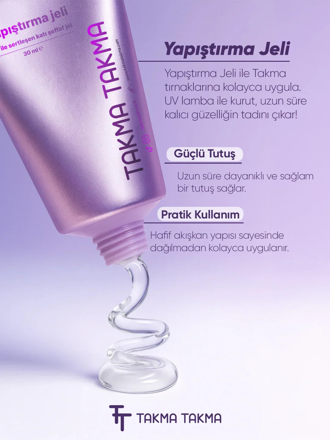 Tırnak Yapıştırma Jeli 30 ml