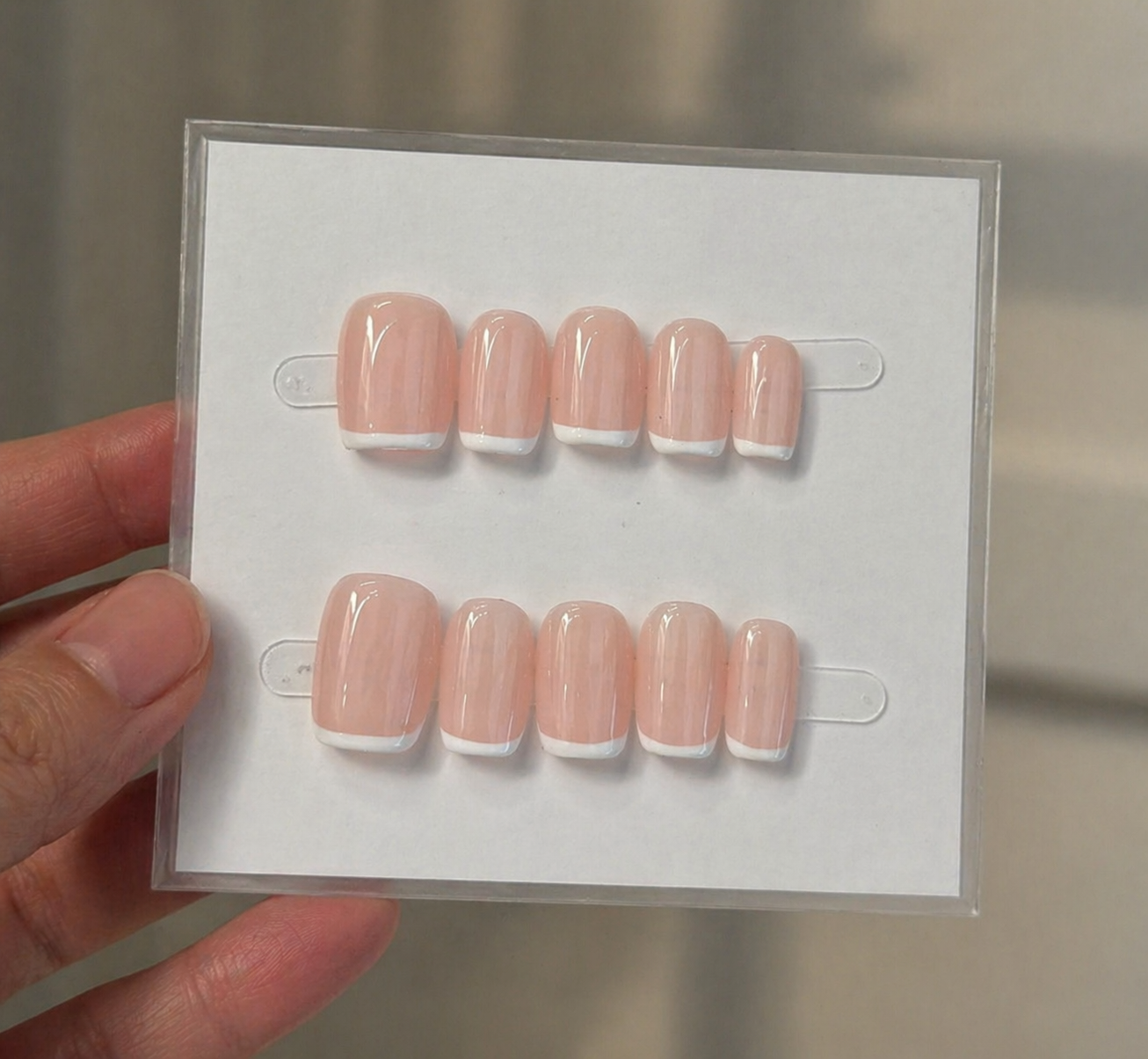 10'lu Kısa Balerin TT0576 Tekrar Kullanılabilir El Yapımı Protez Takma Tırnak