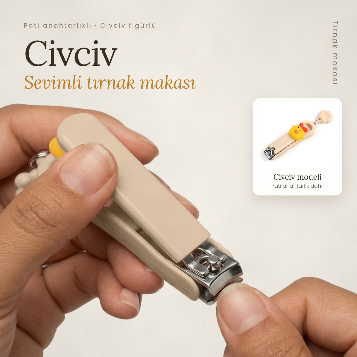 Çocuk Tırnak Makası Civciv YTMS1764