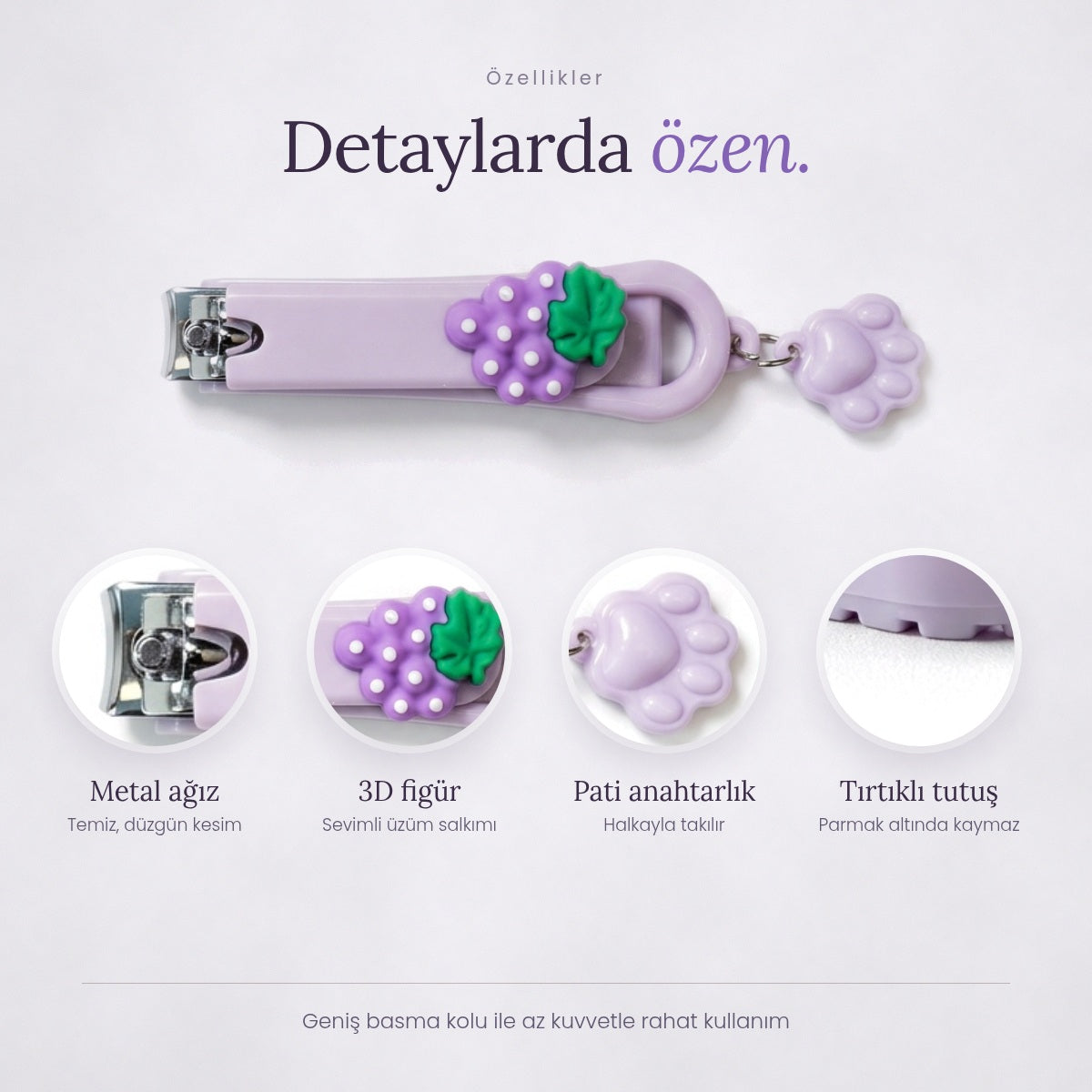 Çocuk Tırnak Makası Üzüm Salkımı YTMS1774