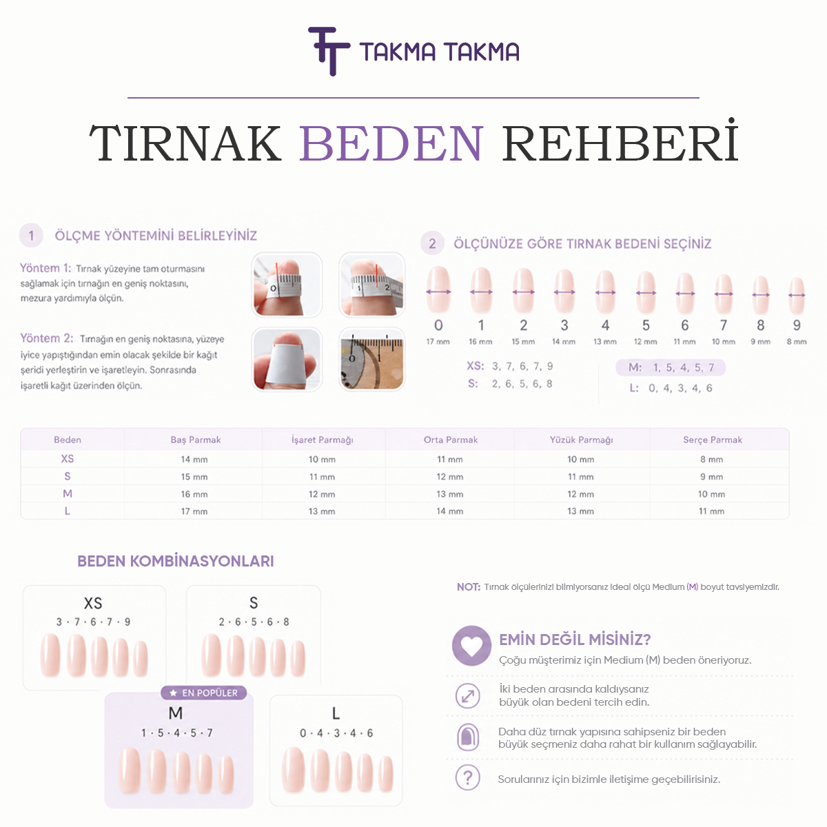 Nail Art Uzun Badem El Yapımı Jel Takma Tırnak UBD1527