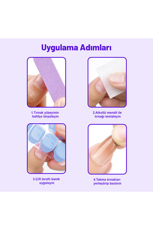 300 Adet Çift Taraflı Tak Çıkar Yapıştırma Bantı