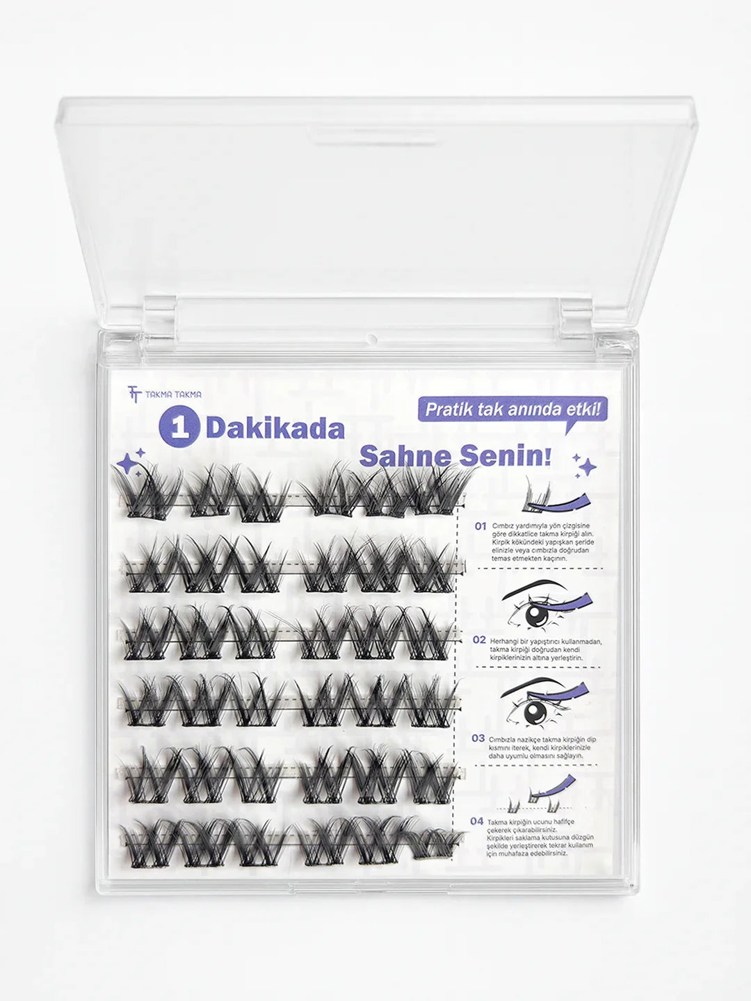 KP1451 - Takma Kirpik Günlük Masumiyet Kendinden Yapışkanlı