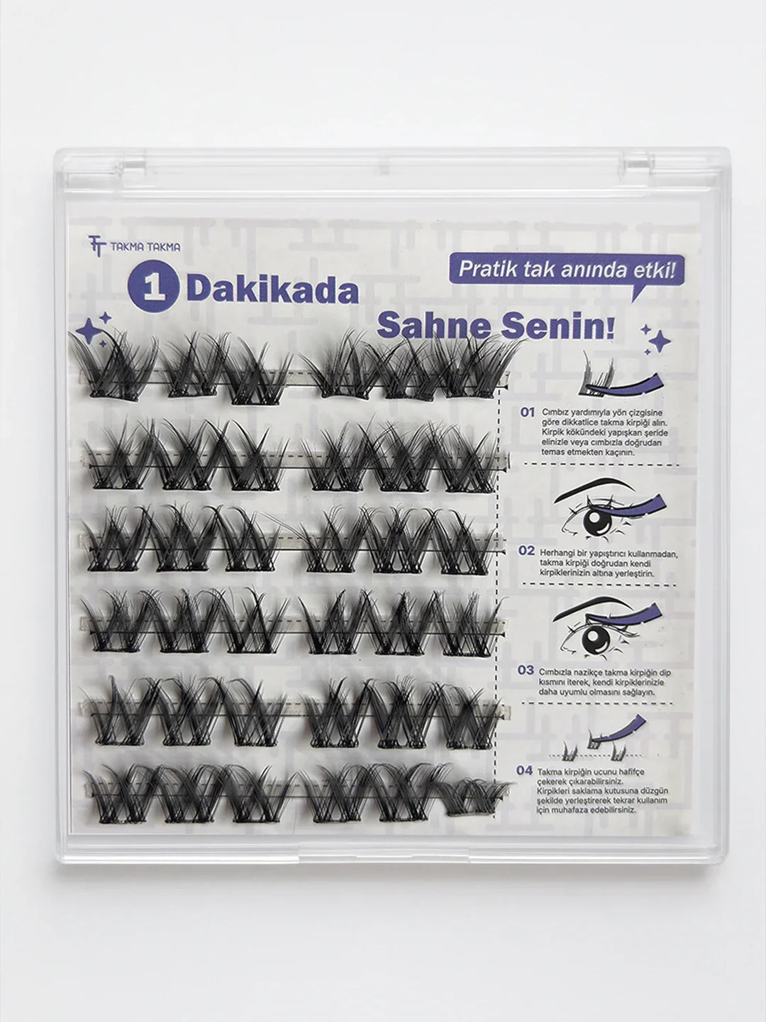 KP1451 - Takma Kirpik Günlük Masumiyet Kendinden Yapışkanlı