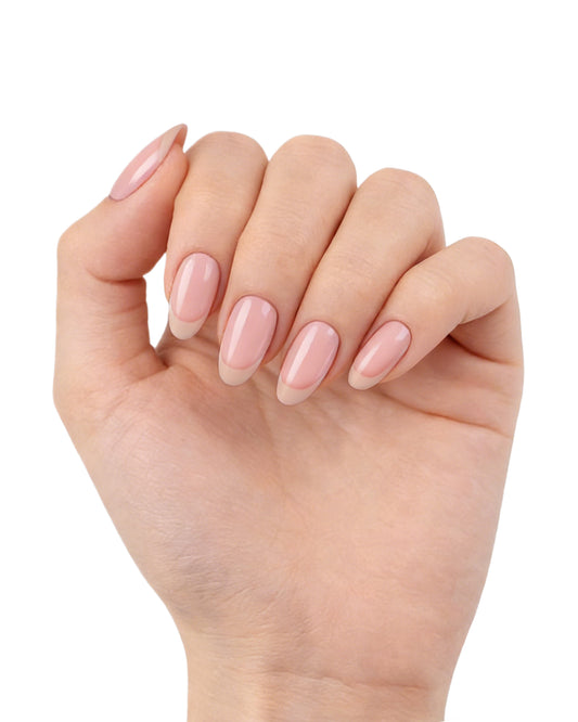 MKBD1740 Kısa Badem Standart Beden 30'lu Tekrar Kullanılabilir Protez Takma Tırnak