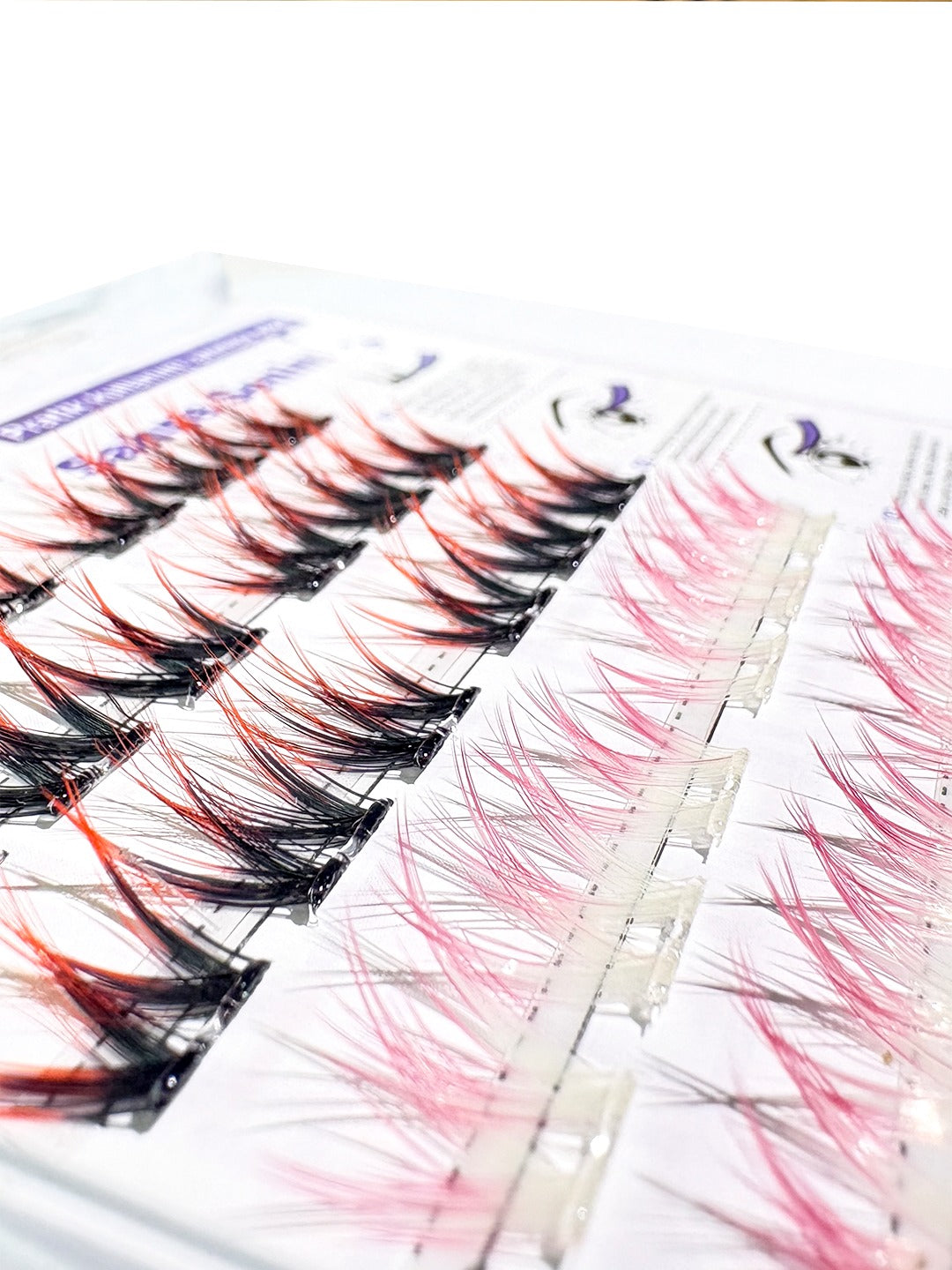 RKP1763 Kendinden Yapışkanlı Renkli Kirpik Seti