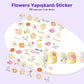 STC-MO-18 - Flowers Yapışkanlı Sticker