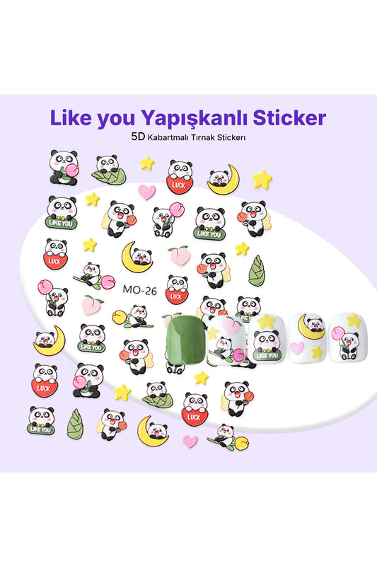 STC-MO-26 - Like you Yapışkanlı Sticker