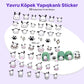 STC-MO-37 - Yavru Köpek Yapışkanlı Sticker