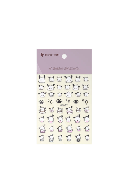 STC-MO-37 - Yavru Köpek Yapışkanlı Sticker