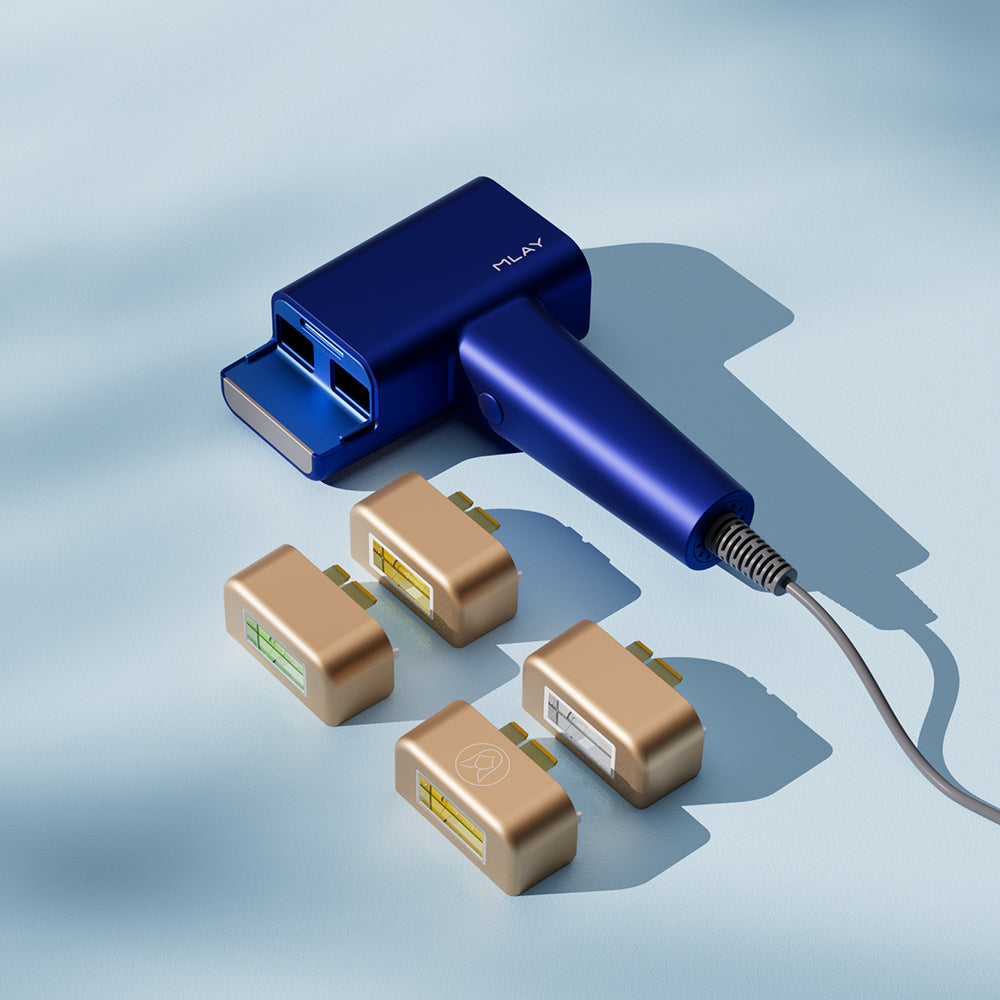 T16B-BKFASR-A1 - Mlay T16 Epilasyon Cİhazı  4  Başlıklı TÜm vücut, Yüz, Bikini, Yaşlılık Karşıtı