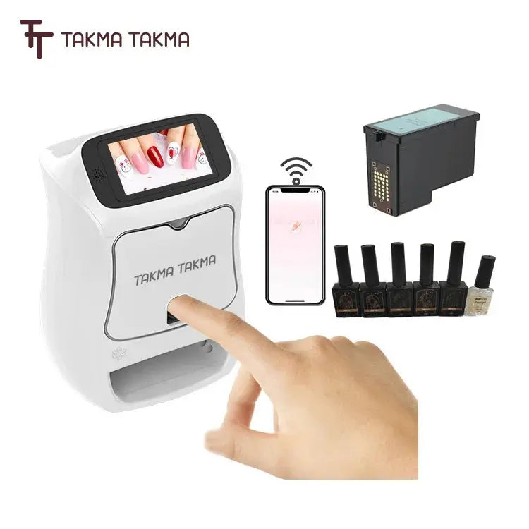 Takma Takma Nail Printer Tırnak Yazıcı Cihaz Takma Takma
