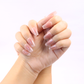 10'lu Ten Rengi Uzun Badem TT0942 Tekrar Kullanılabilir El Yapımı Protez Takma Tırnak