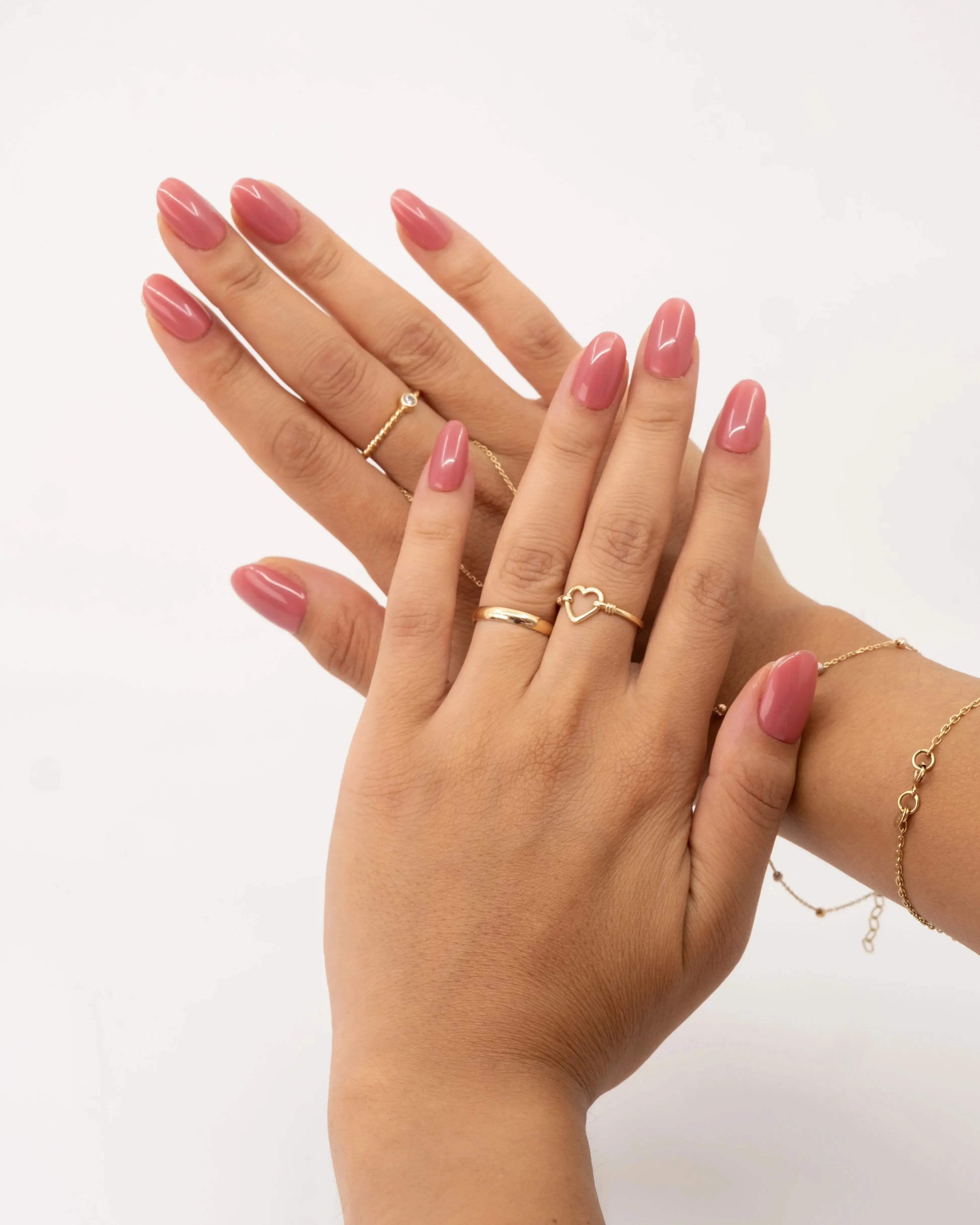 10'lu Pembe Kısa Oval TT1340 Tekrar Kullanılabilir El Yapımı Protez Takma Tırnak Takma Takma
