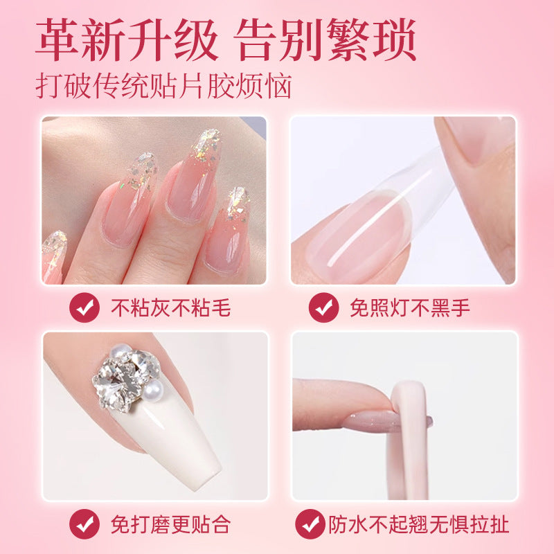 TTY UV Gerektirmeyen Jel Takma Tırnak Yapıştırıcısı Extra Güçlü & Hızlı Sabitleme