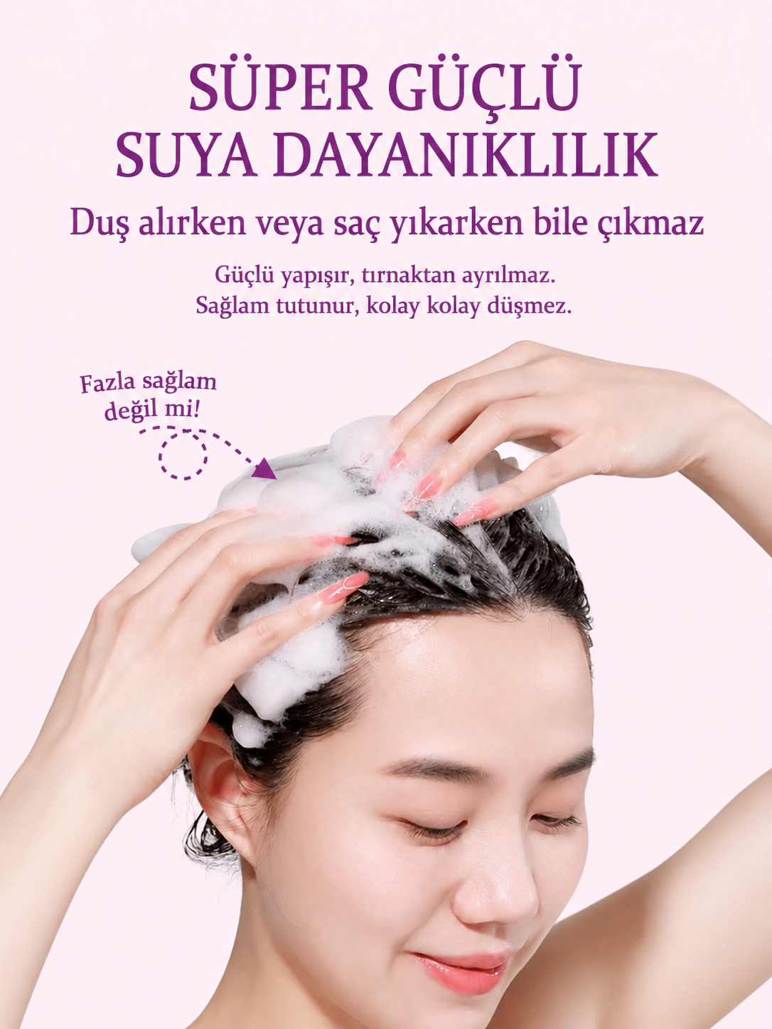 TTY UV Gerektirmeyen Jel Takma Tırnak Yapıştırıcısı Extra Güçlü & Hızlı Sabitleme
