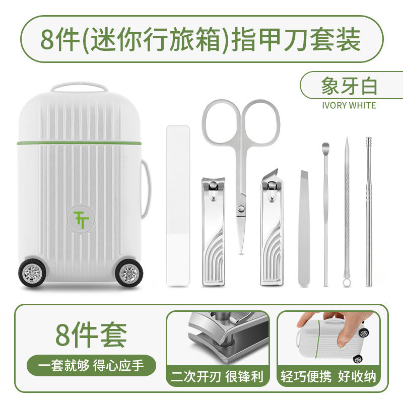 YTMS1750  8 Parça Seyahat El, Ayak Manikür ve Tırnak Bakım Seti