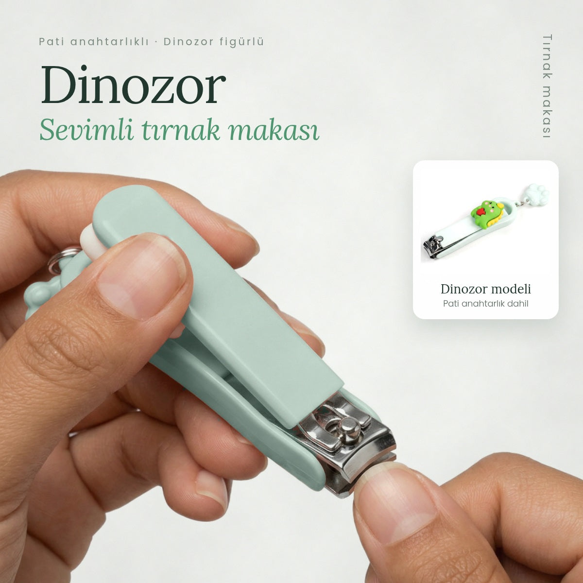 Çocuk Tırnak Makası Dinozor YTMS1758
