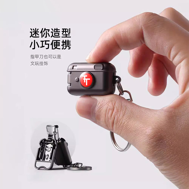 YTMT1751 Katlanabilir Anahtarlıklı Tırnak Makası